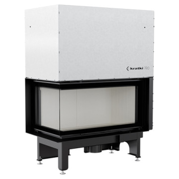 Recuperador a Lenha Nadia 14 Guilhotina Vidro Lateral - KRATKI